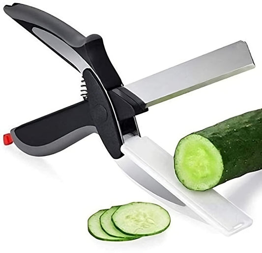 Clever Cutter - 2 in 1 Kitchen Knife / Cleaver Cutters
